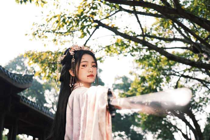 汉服模特