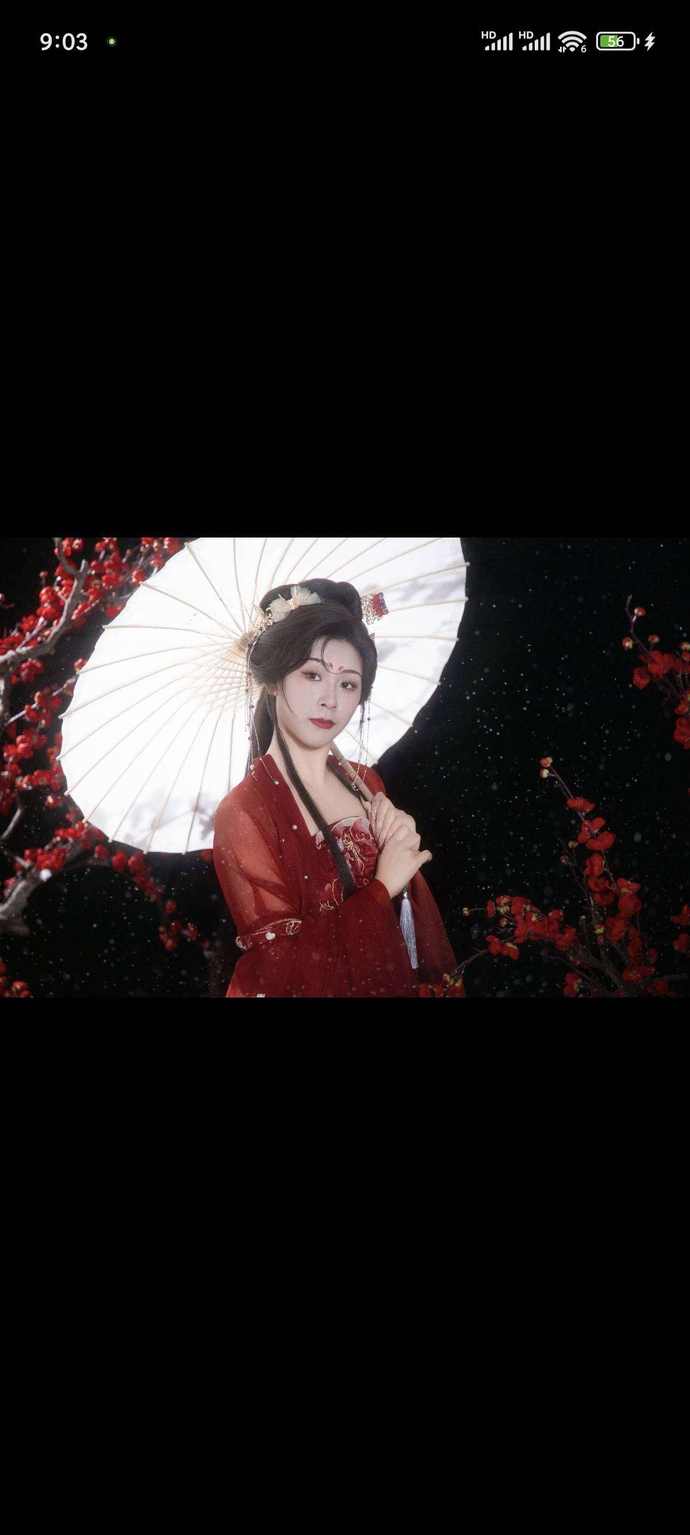 汉服模特