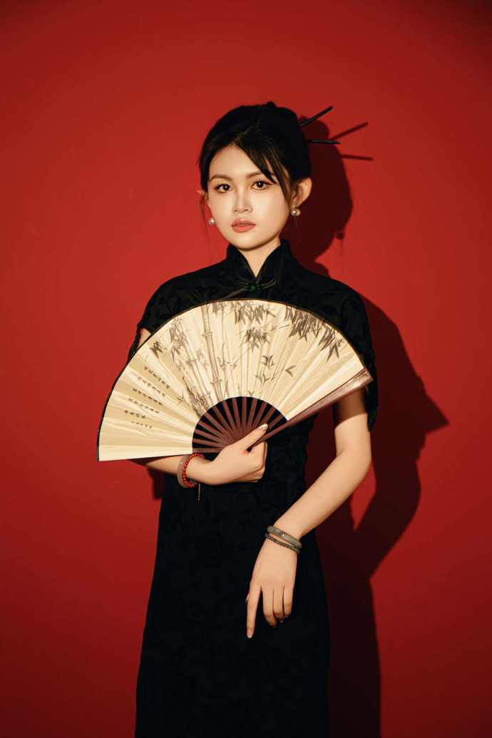 旗袍模特