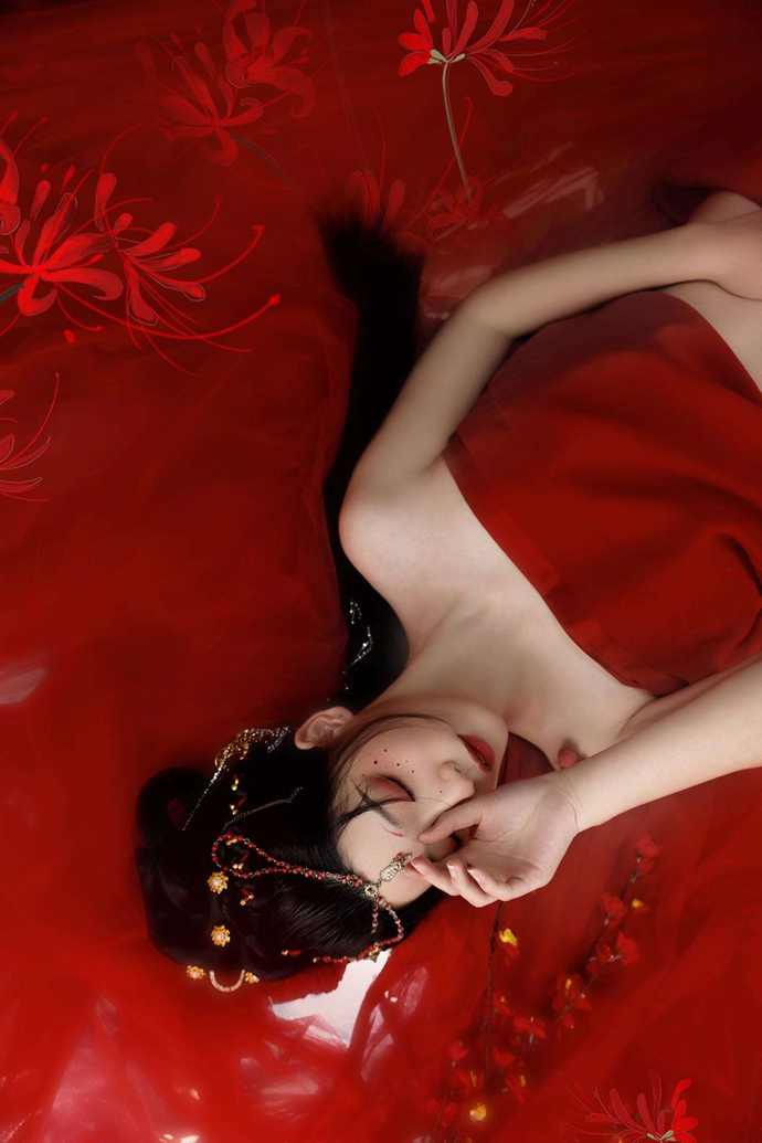 黑白模特
